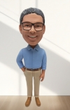 Personalized Employee Bobbleheads, Romantic Gifts For Husband Personalized Employee Bobbleheads, Romantic Gifts For Husband