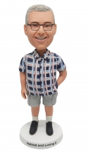 Custom bobblehead best retirement gift for dad