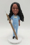 Custom Female Harry Potter Bobblehead with wand