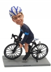 Custom cyclist bobblehead Christmas gifts for boss