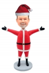 Custom Santa Bobblehead Christmas gift