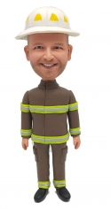 Fireman bobbleheads personalized gifts for dad