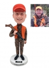 Custom Bobblehead Hunter With Rifle Custom Bobblehead Hunter With Rifle