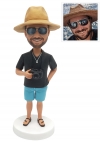 Personalized Photographer Bobblehead - Unique Custom Gift for Husband