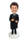 Custom Judge Bobblehead with Gavel – Personalized Lawyer Retirement Gift Custom Judge Bobblehead with Gavel – Personalized Lawyer Retirement Gift