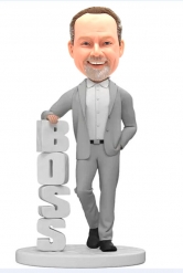 Custom Boss Bobblehead super boss